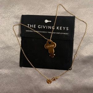 **Brand New** The Giving Keys: Courage necklace